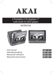 Akai ACVDS736 Gebruiksaanwijzing