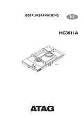 Atag HG3011AANLBE/A1 Gebruiksaanwijzing