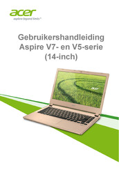 Acer Aspire V5-472G Gebruikershandleiding