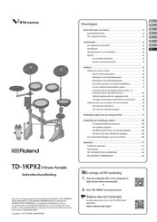 Roland TD-1KPX2 Gebruikershandleiding