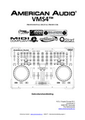 American Audio VMS4 Gebruikershandleiding