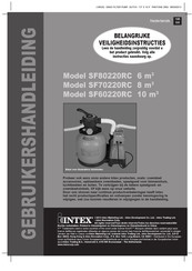 Intex SF60220RC Gebruikershandleiding