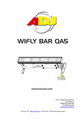 ADJ WIFLY BAR QA5 Gebruikershandleiding