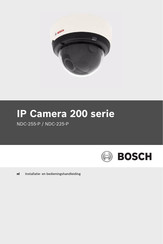 Bosch 200 Series Installatie- En Bedieningshandleiding