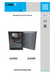 CAME ZLX24SA Installatiehandleiding