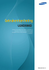 Samsung U28D590D Gebruikershandleiding