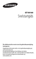 Samsung GT-I8160 Snelstartgids