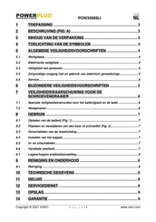 Powerplus POWX0069LI Gebruiksaanwijzing