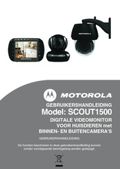 Motorola SCOUT1500 Gebruikershandleiding