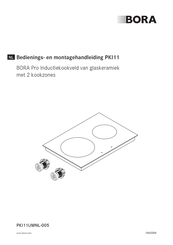 bora PKI11UMNL-005 Bedienings- En Montagehandleiding