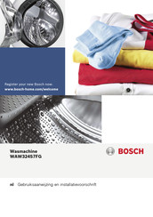 Bosch WAW324S7FG Gebruiksaanwijzing