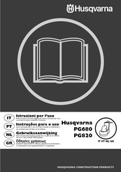 Husqvarna PG680 Gebruiksaanwijzing