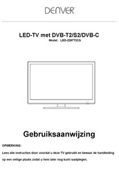 Denver LED-2267T2CS Gebruiksaanwijzing