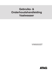 Atag VW6055ST Onderhoudshandleiding