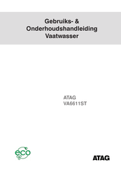 Atag VA6611ST Gebruiks- En Onderhoudshandleiding