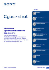 Sony Cyber-shot DSC-S650 Handboek