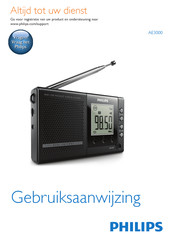 Philips AE3000 Gebruiksaanwijzing