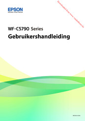 Epson WF-C5790DWF Gebruikershandleiding