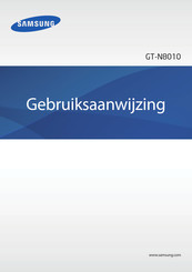 Samsung GT-N8010 Gebruiksaanwijzing