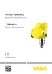 Vega VEGABAR 83 Handleiding