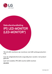 LG 29UM59-P Gebruikershandleiding