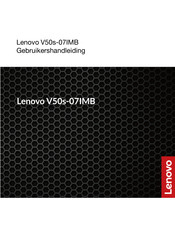 Lenovo V50s-07IMB Gebruikershandleiding