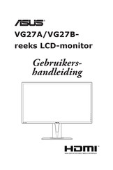 ASus VG27AQZ Gebruikershandleiding