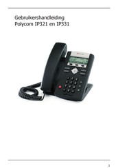 Polycom IP331 Gebruikershandleiding