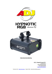 ADJ Hypnotic RGB Gebruikershandleiding