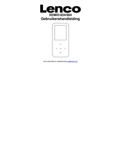 LENCO XEMIO-664 Gebruikershandleiding