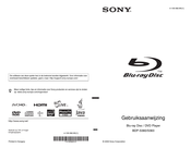 Sony BDP-S360 Gebruiksaanwijzing