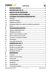 Powerplus POWX5100 Handleiding