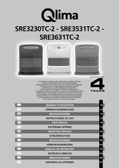 Qlima SRE3230TC-2 Gebruiksaanwijzing