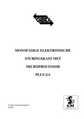 GiBiDi PLUS 2/A Instructiehandleiding