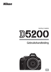 Nikon D5200 Gebruikershandleiding