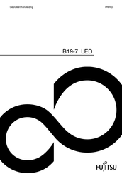 Fujitsu B19-7 LED Gebruikershandleiding