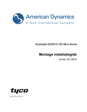 American Dynamics Illustratie 600 HD Handleiding