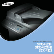 Samsung SCX-4521F Handleiding