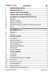 Powerplus POWXQ5243 Handleiding