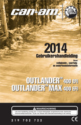 BRP can-am OUTLANDER 400 EFI 2014 Gebruikershandleiding