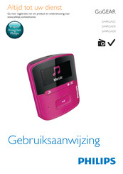 Philips GoGEAR SA4RGA02 Gebruiksaanwijzing