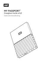 WD My Passport Gebruikershandleiding