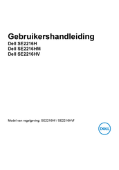 Dell SE2216H Gebruikershandleiding