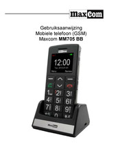 Maxcom MM705 BB Gebruiksaanwijzing