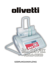 Olivetti Ink Jet Fax Fax-Lab 460 Gebruiksaanwijzing