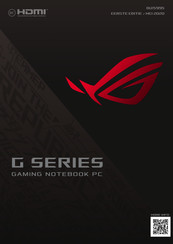 ASus ROG G Series Gebruiksaanwijzing