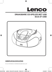 LENCO SCD-37 USB Gebruiksaanwijzing