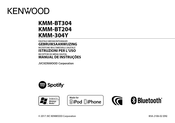 Kenwood KMM-BT204 Gebruiksaanwijzing