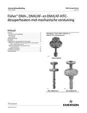 Emerson Fisher DMA/AF Series Instructiehandleiding