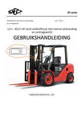 HANGCHA XF Series Gebruikshandleiding